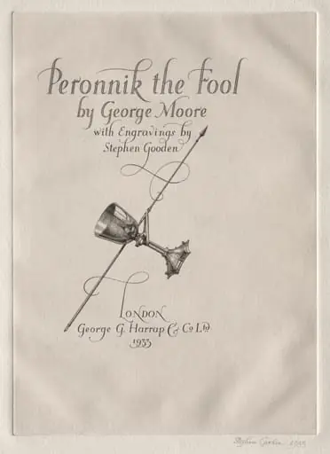Illustration for "Peronnik the Fool":  Peronnik the Fool