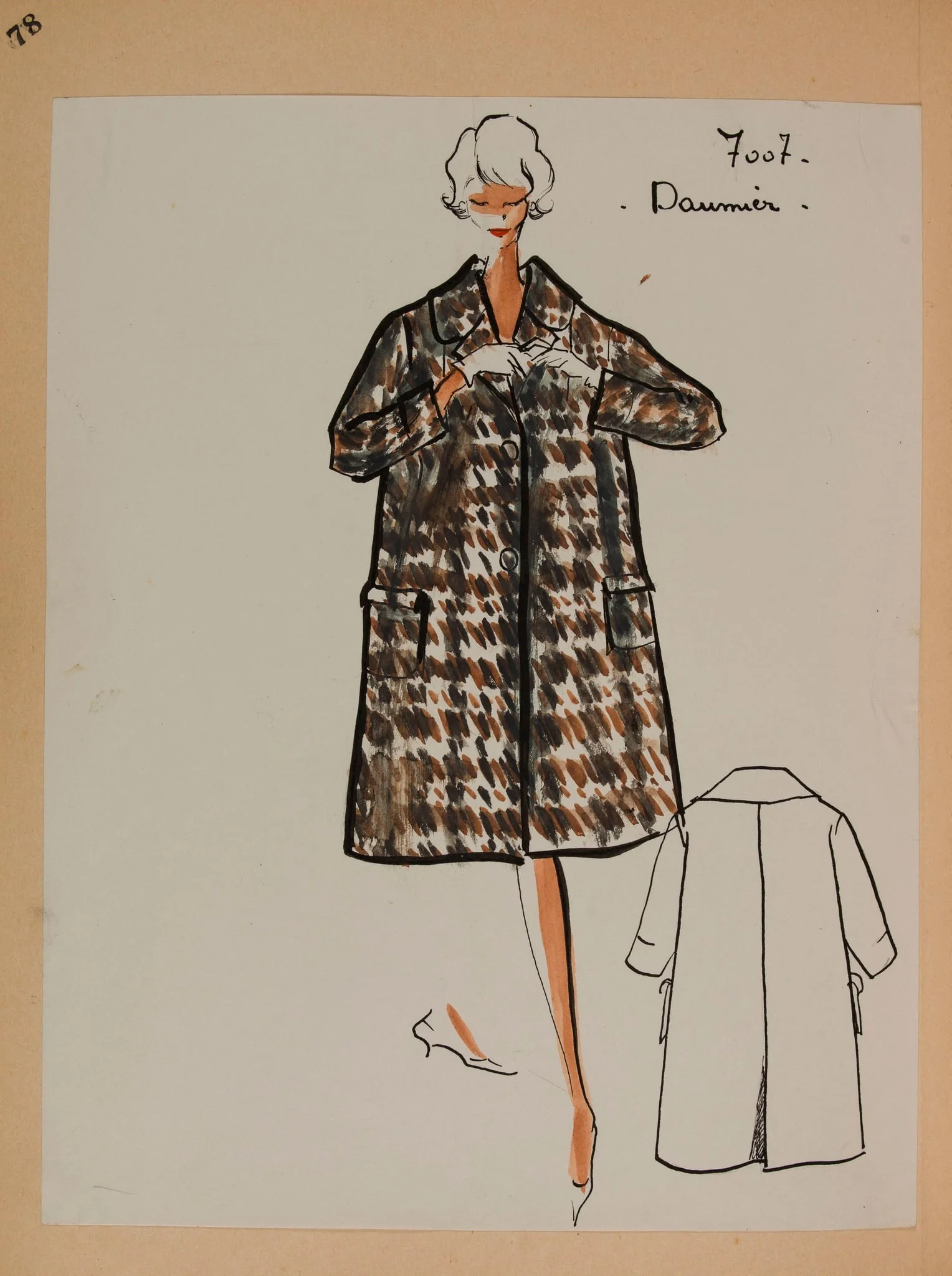 Daumier, by Carven, 1958