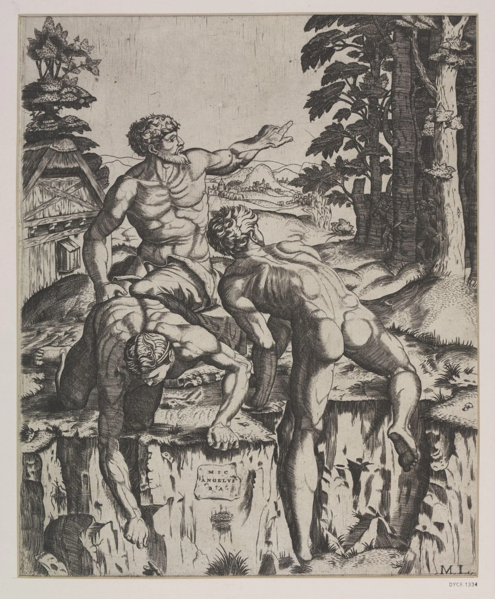 The Bathers, by Michele Greco Lucchese, 1550