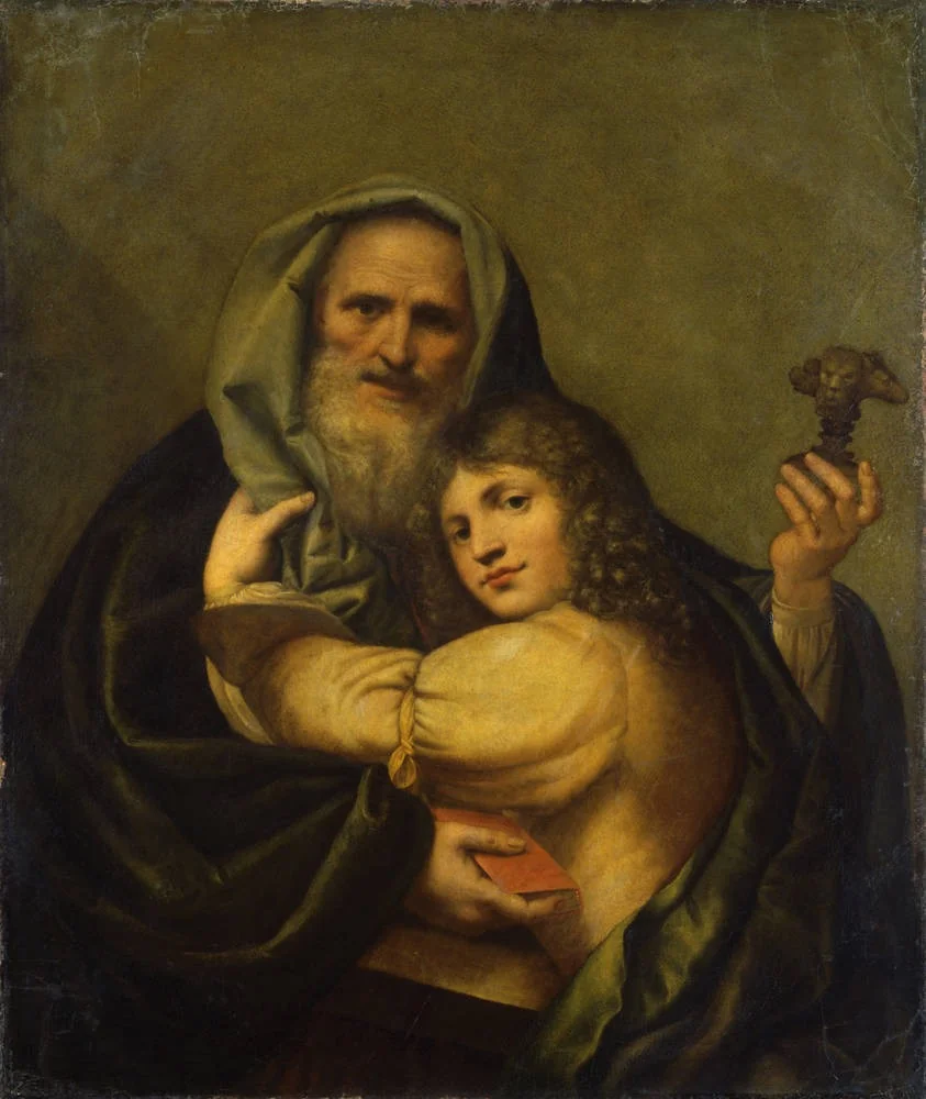Old age and youth, by Pietro Liberi, oil, 1650
