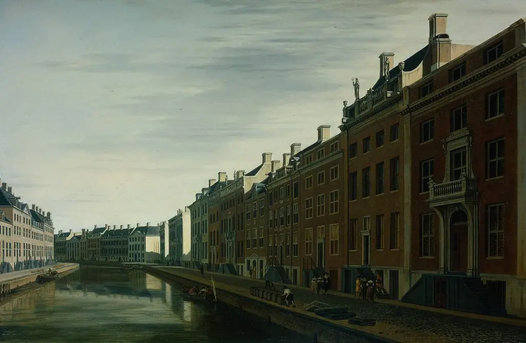 The ‘Golden Bend’ in the Herengracht, Amsterdam, Seen from the West