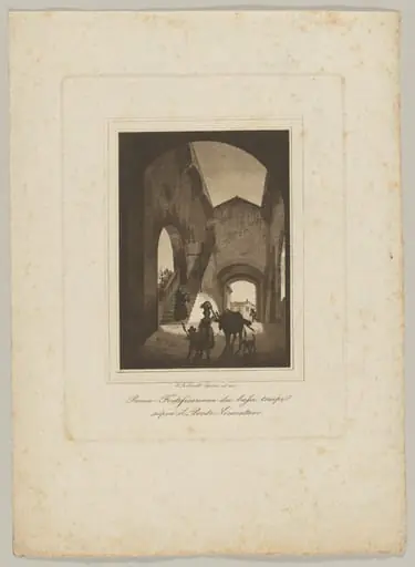 Fortificazioni dei bassi tempi sopra il Ponte Nomentano (Fortifications of the Ponte Nomentano)