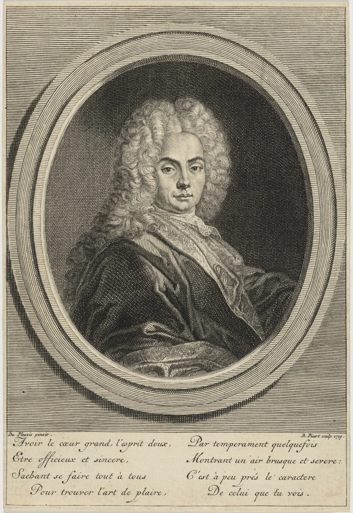 Anonymous, by Bernard Picart, ink, 1719