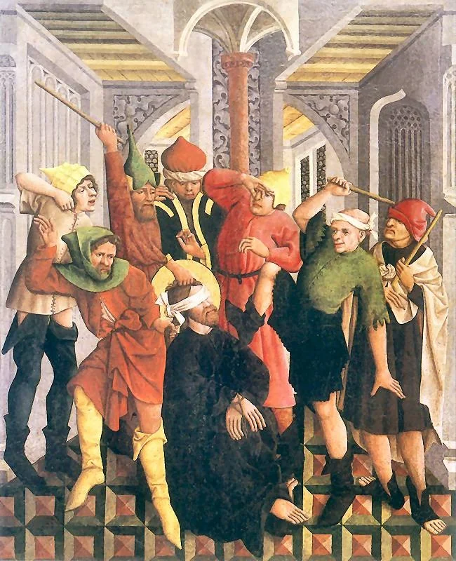 Mocking of Christ (Quarter from Augustinian polyptych)