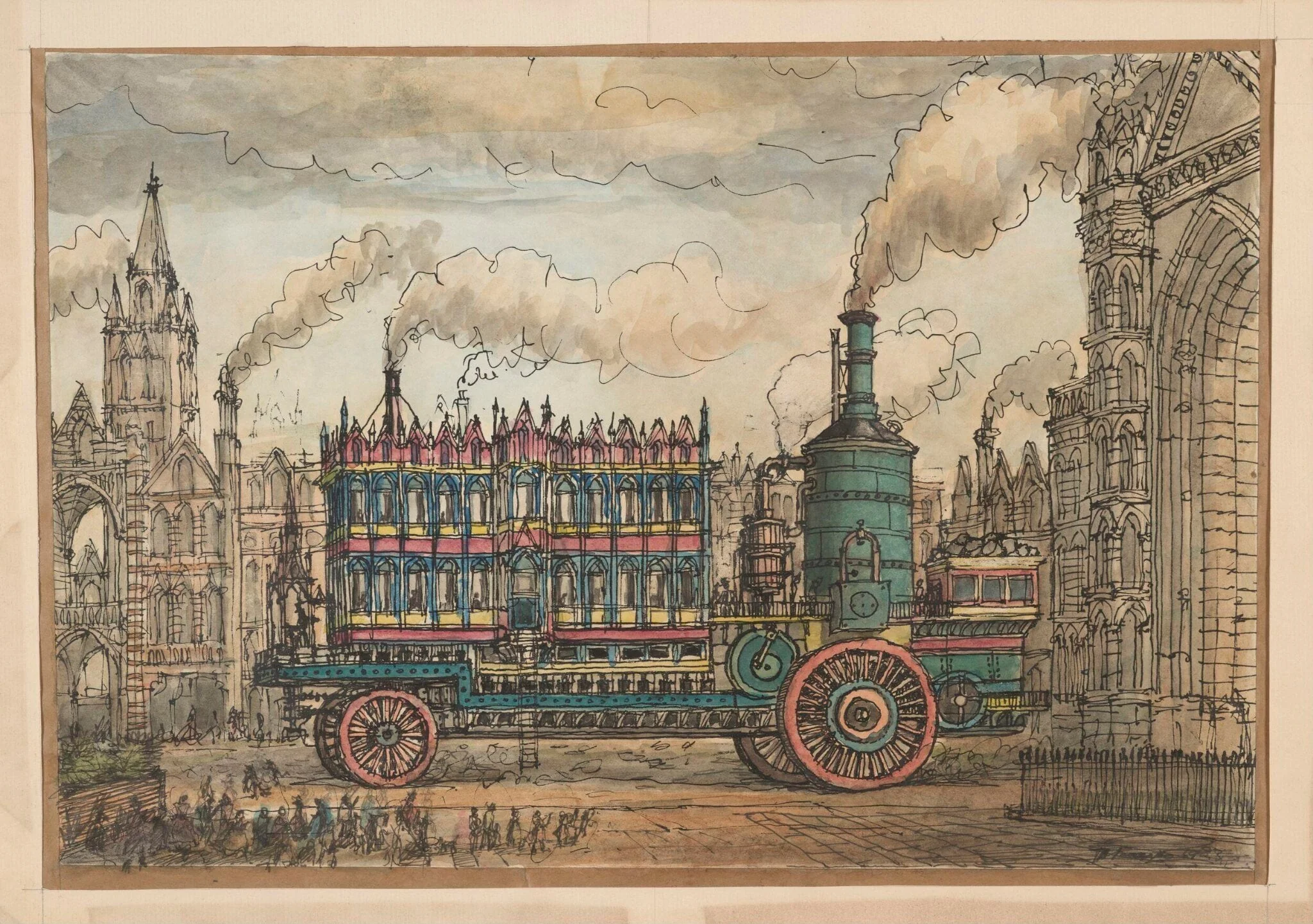 Steam Carriage, by Thomas A. Greeves, 1988
