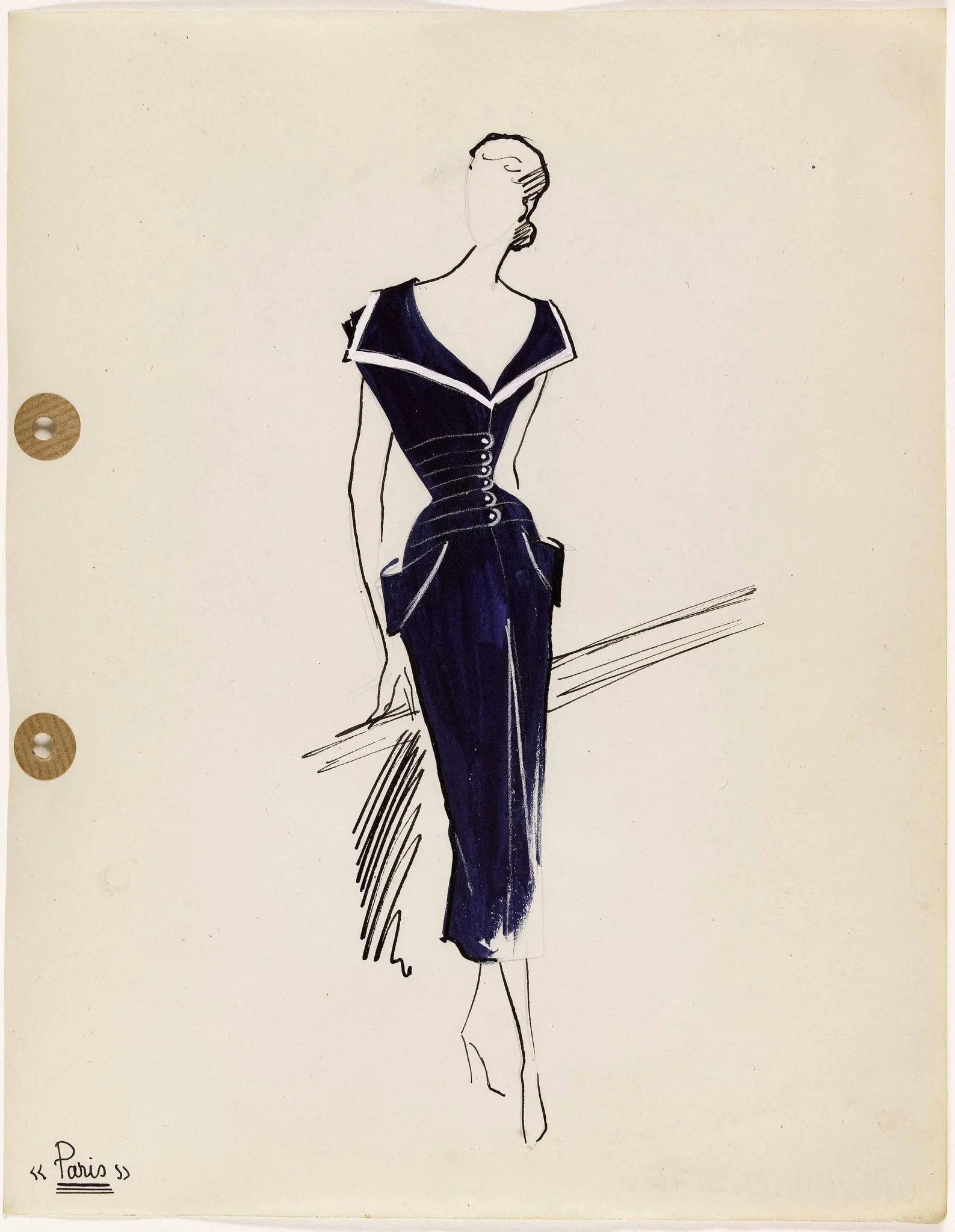'Paris', by Carven, 1949