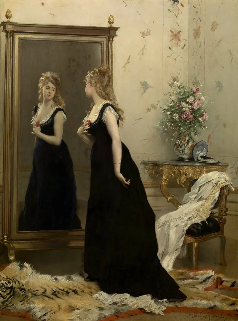 In Front of the Mirror
