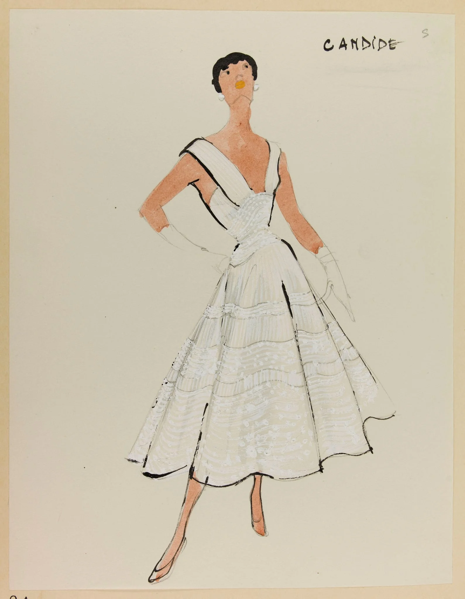Candide, by Marie-Louise Carven, 1953
