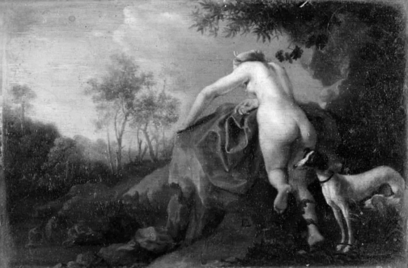Diana and Her Nymphs, by Unknown, 1650