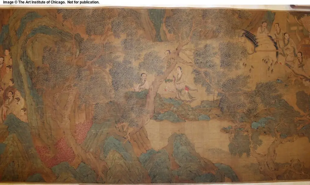 King Yu Moving a Mountain to Control the Floods