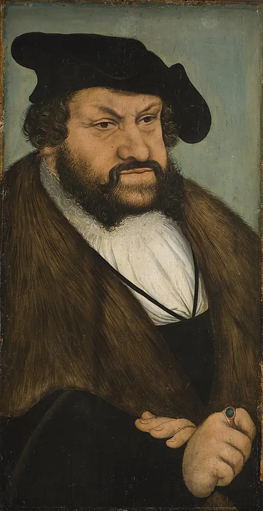 Portrait of the Elector John the Steadfast of Saxony (1468-1532)