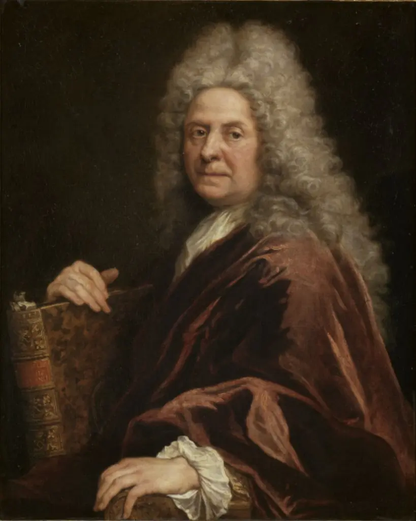 Self portrait of Antoine Coypel, Ecuyer Premier Peintre du Roy  (1661-1722)