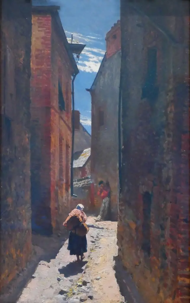 Street in an Old Town