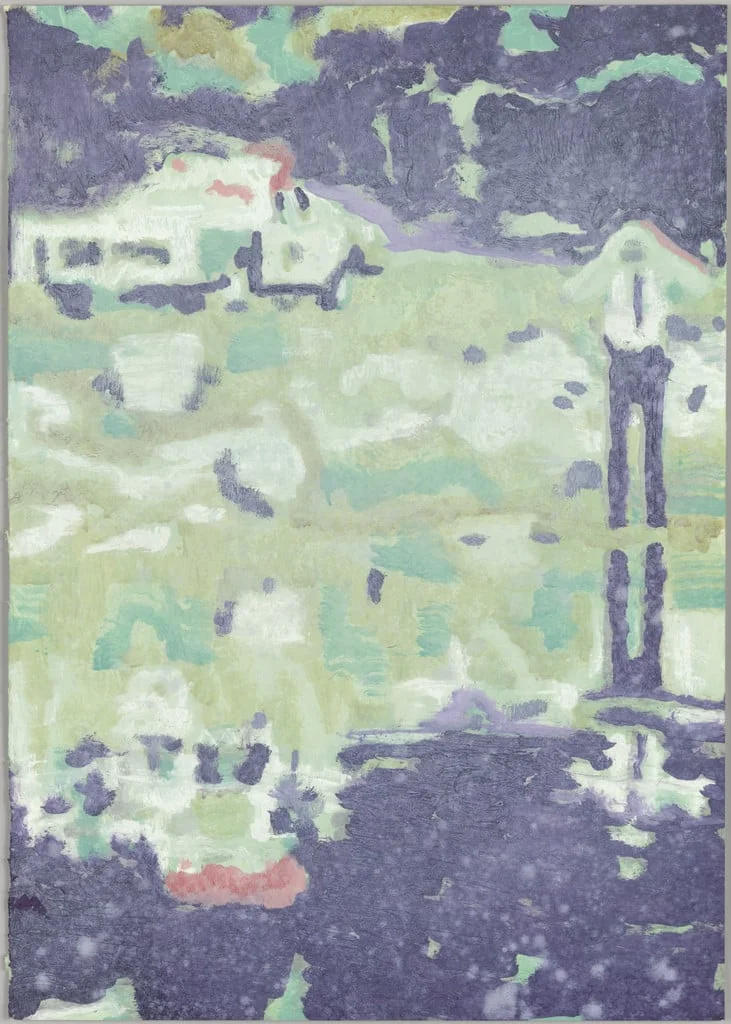 Untitled, by Peter Doig, oil, 1998