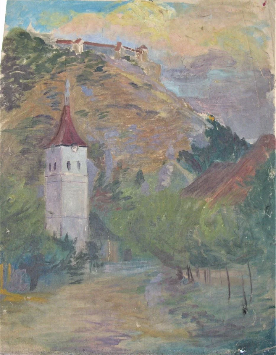 Dealul cetății, by Alexandru Carol Satmary, unspecified, 1915
