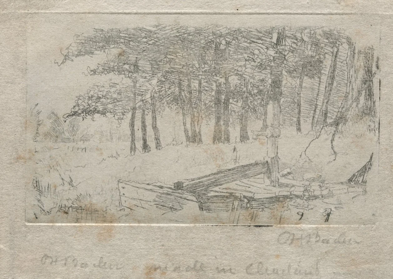 Sketch from Nature, by Otto Henry Bacher, 1879