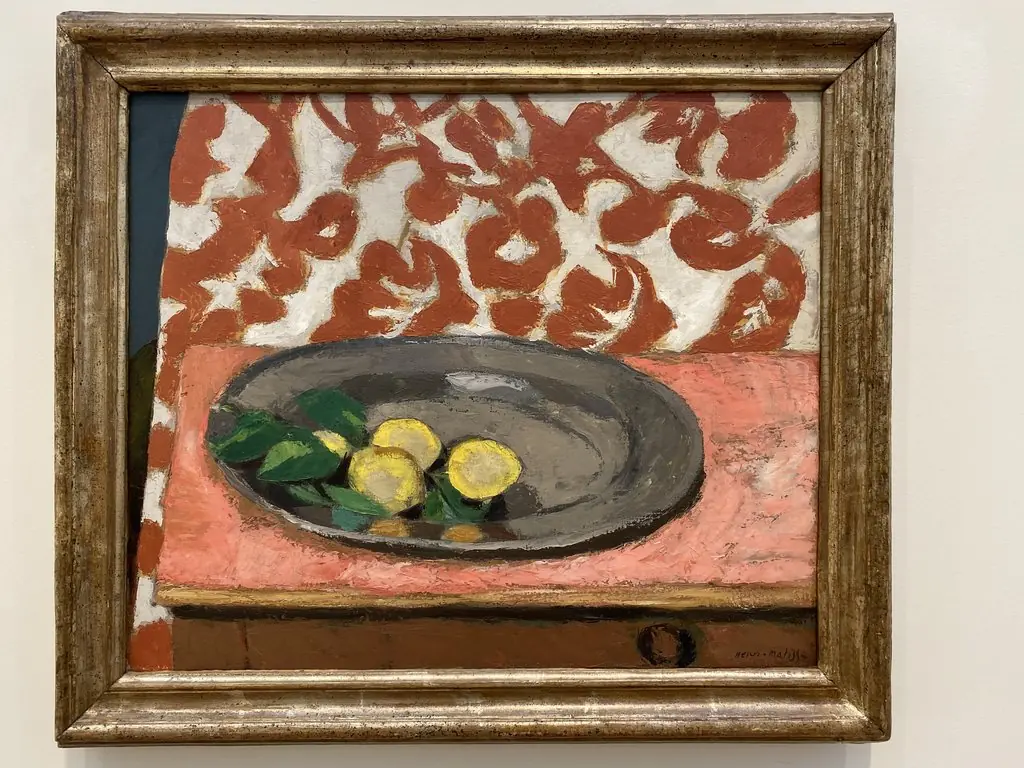 Lemons on a Pewter Plate