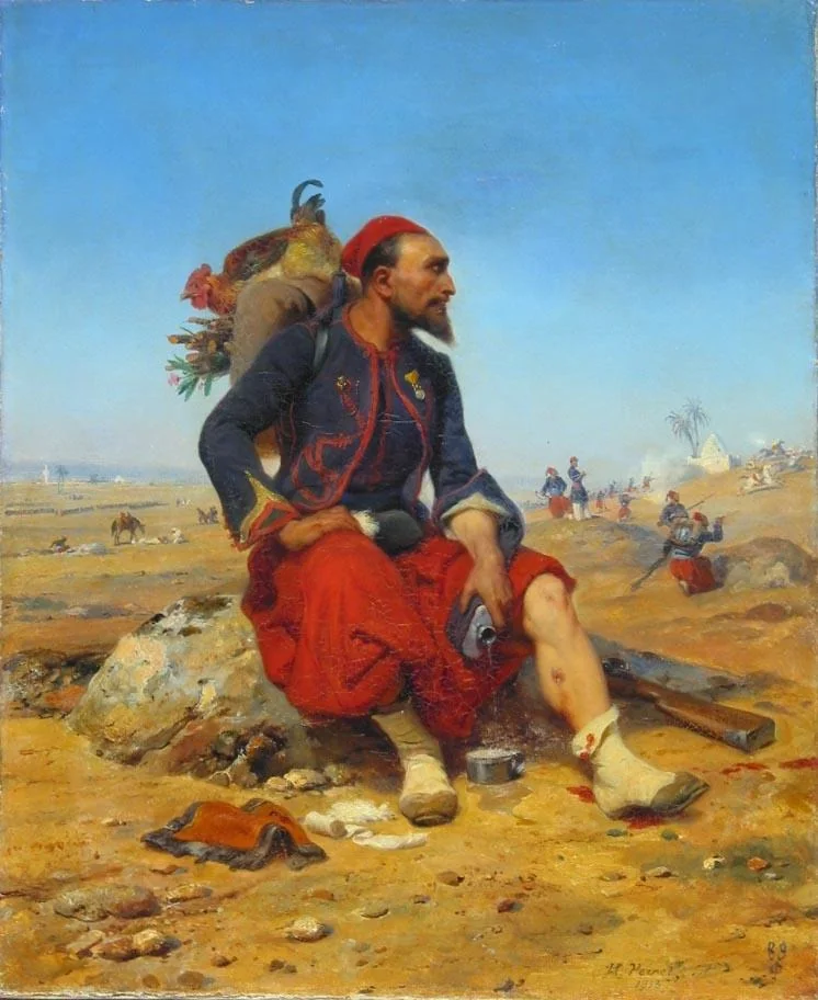Wounded Zouave