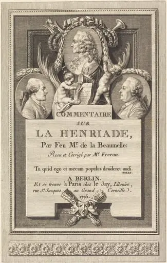 Commentaire sur la Henriade