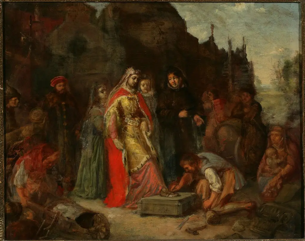 Little foot of Queen Jadwiga