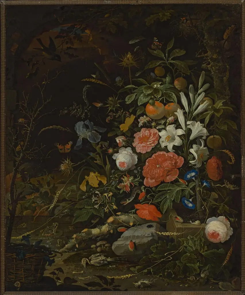 Flowers and tiny creatures – Vanitas