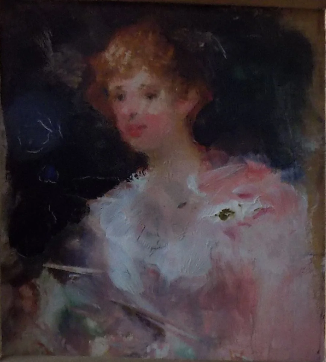 Portret în roz, by Theodor Aman, 1871