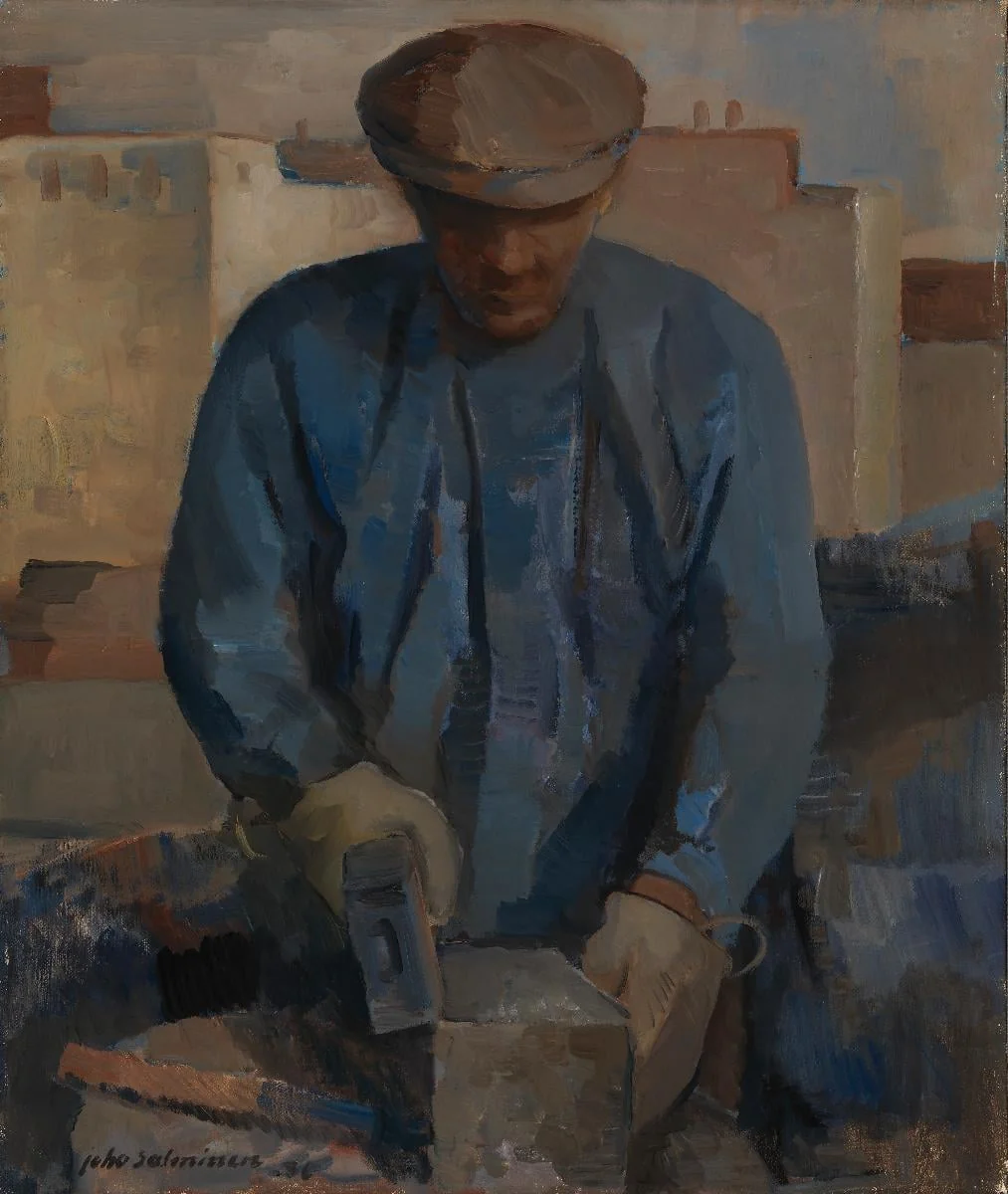 Katukivien hakkaaja, by Juho Salminen, unspecified
