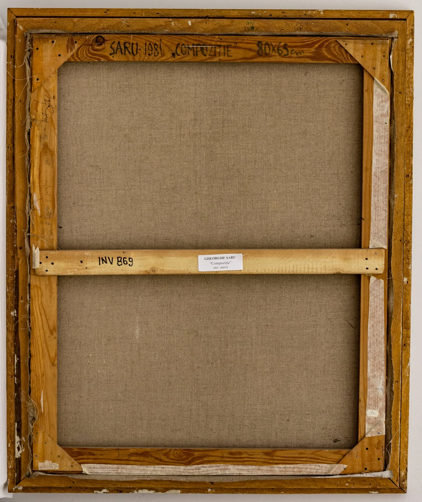 Compoziție, by Șaru Gheorghe, unspecified, 1981
