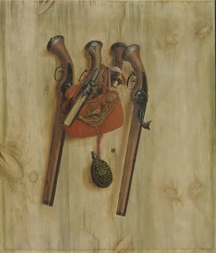 Trompe l'Oeil with Pistols