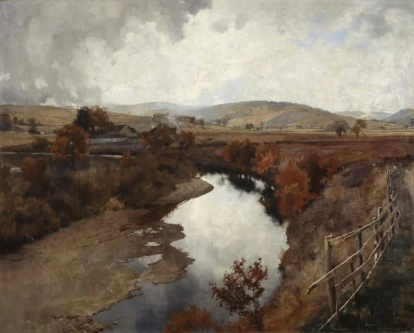 Autumn in Glencairn, Moniaive, by James Paterson, oil, 1894