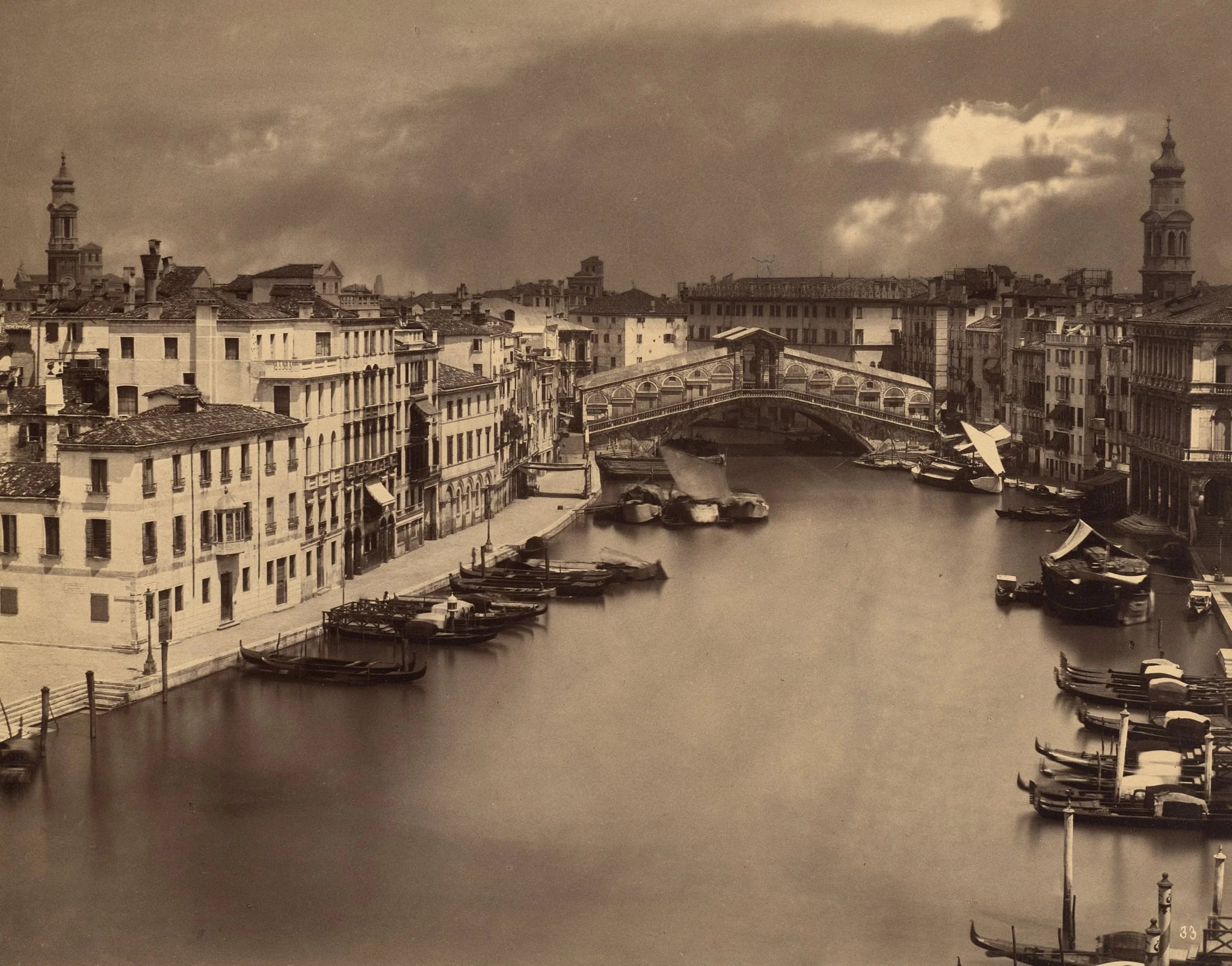 Venice in Moonlight, by Carlo Naya, 1874