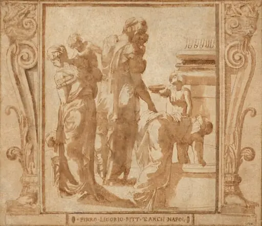 Women and Children at a Fountain