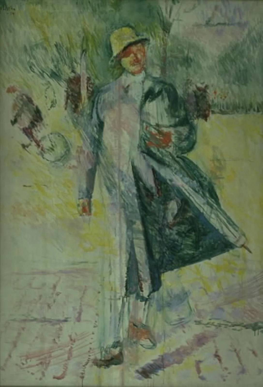 Self-Portrait, by Unknown, unspecified, 1920