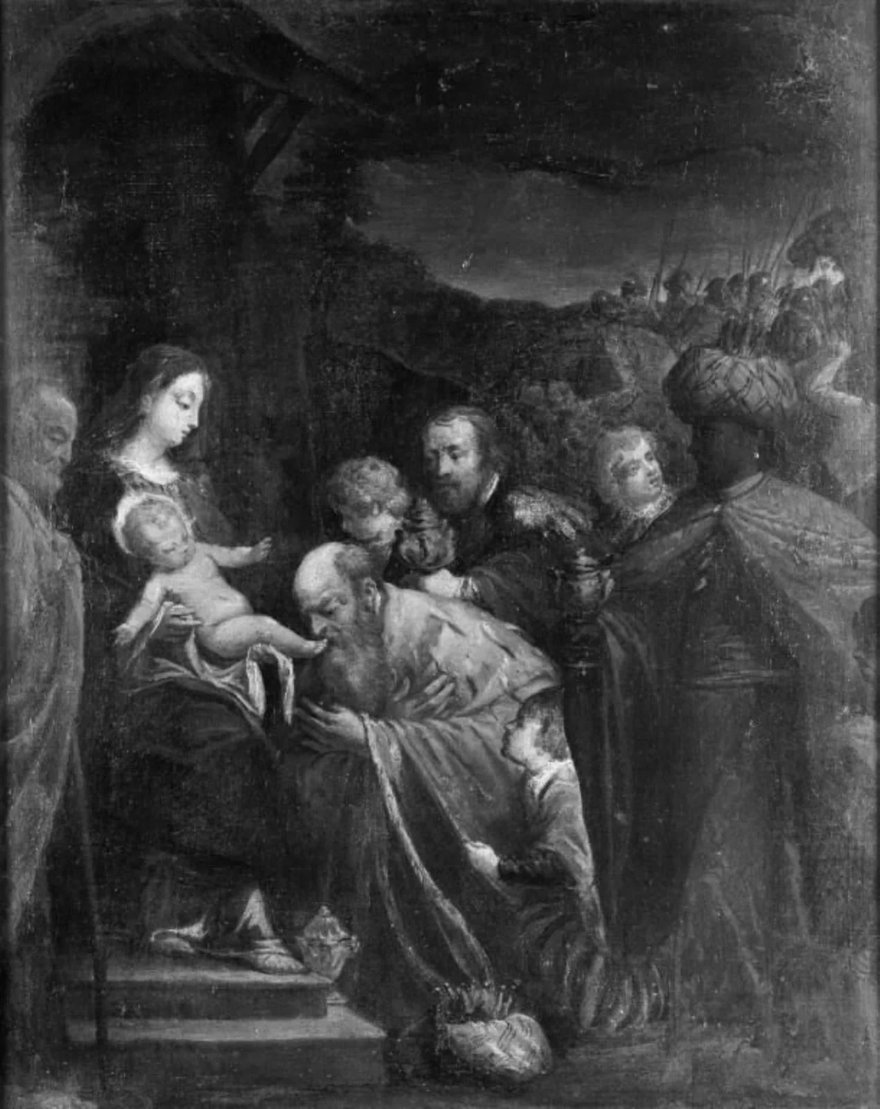 The Adoration of the Kings, by Unknown, 1750