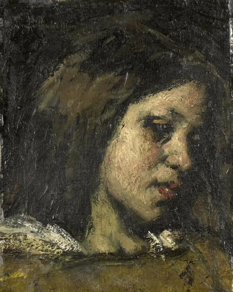Portrait of a young woman