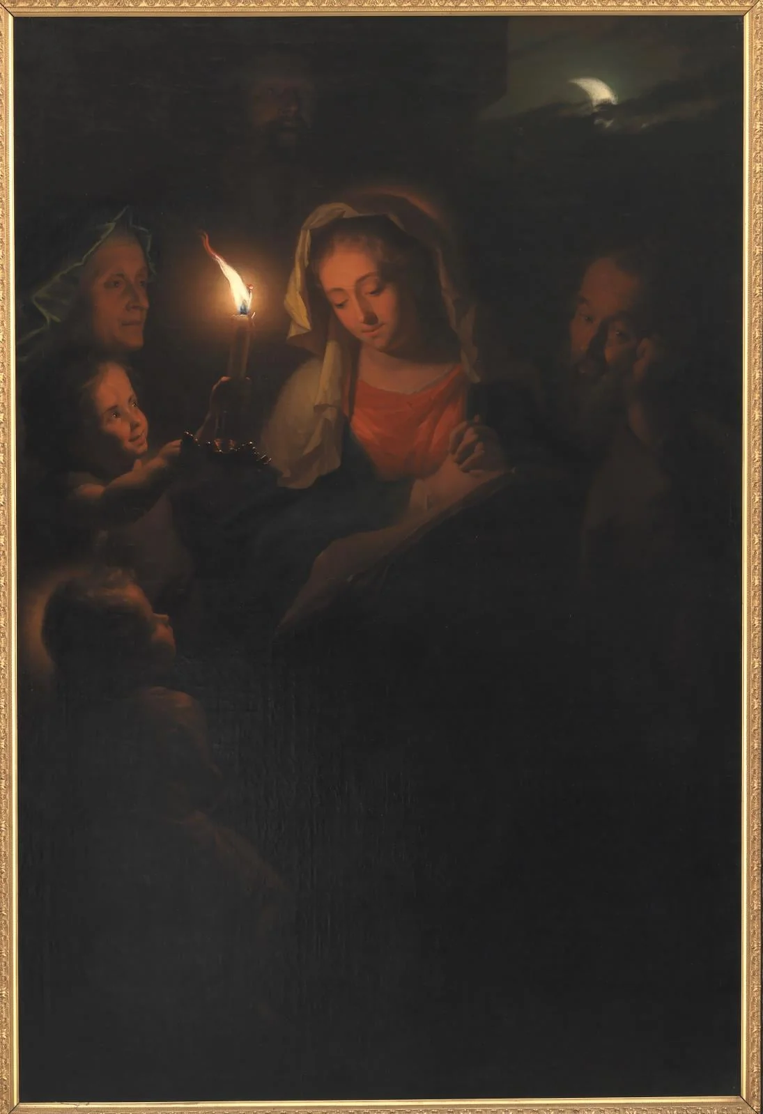 The Holy Family, by Unknown, 1649