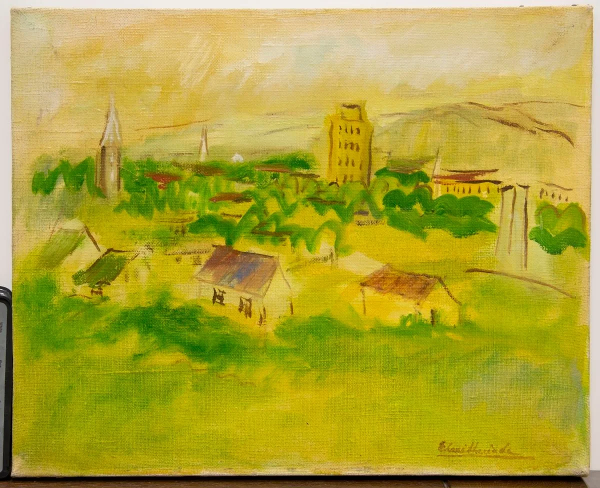 Hotel ”Cerb” - Covasna, by Micaela Eleutheriade, unspecified, 1956