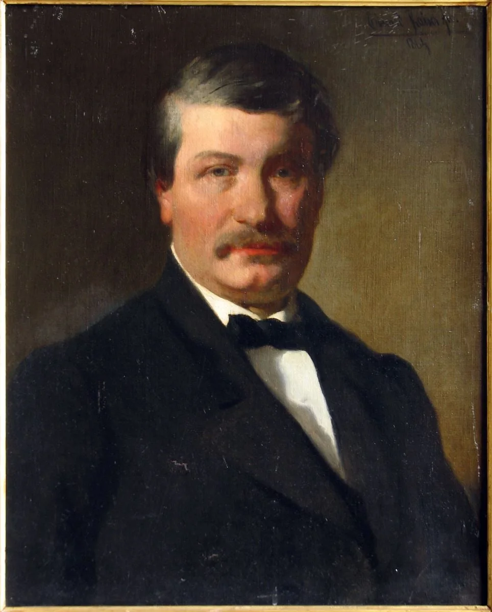 Comitele Konrad Schmidt, by Eduard Kaiser, 1864