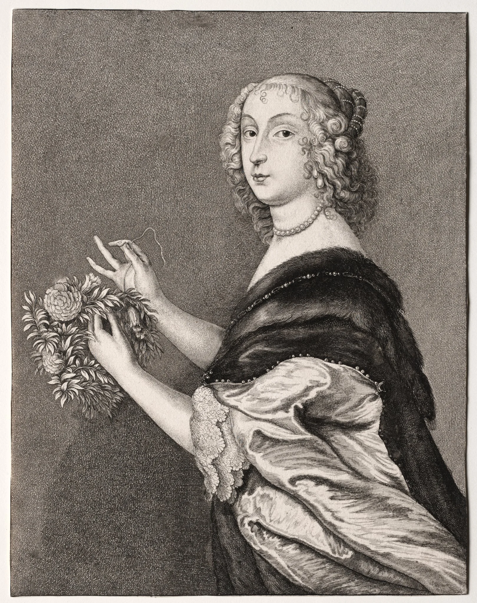 Cecilia, Lady Killigrew, by Robert Gaywood, 1690
