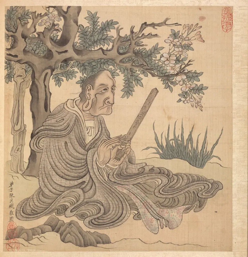 Paintings after Ancient Masters: A Lohan [after Guanxiu]
