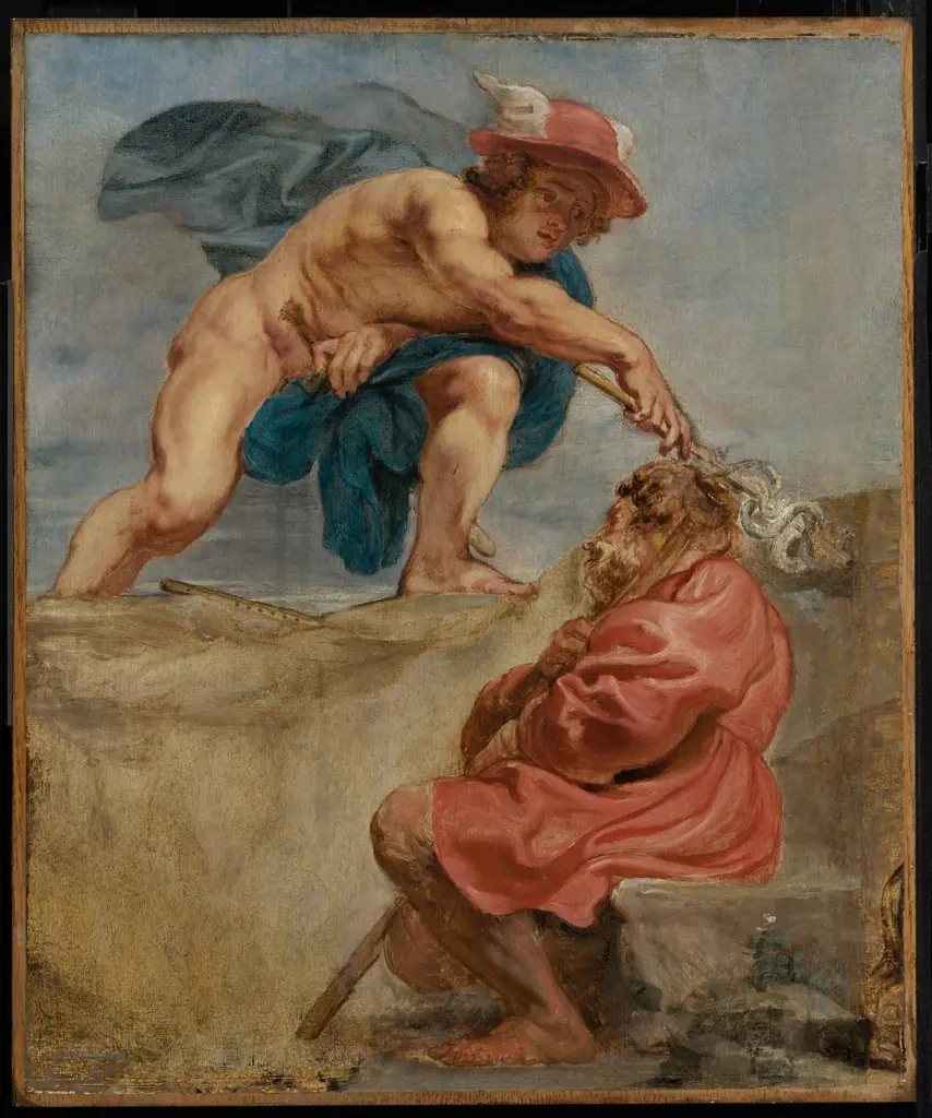 Mercury and a Sleeping Herdsman