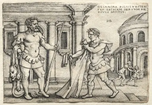 The Labors of Hercules: Hercules Receiving the Garment Steeped in Nessus' Blood