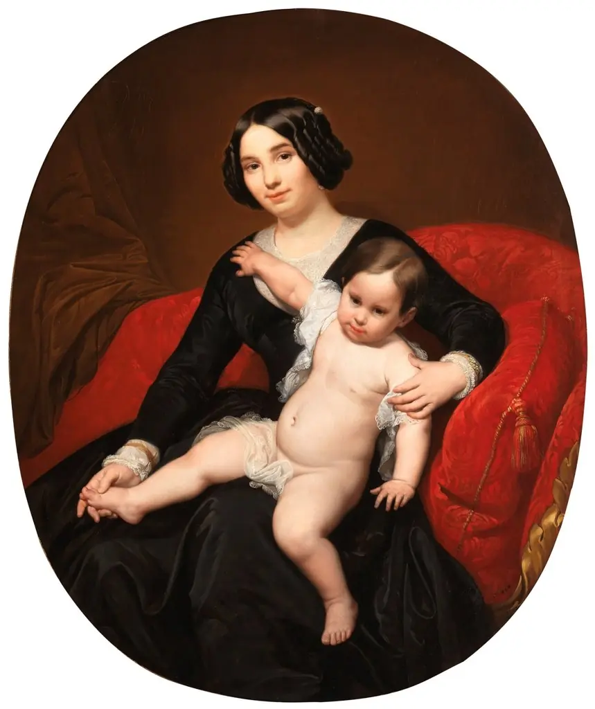 Portrait of a Lady with her Son