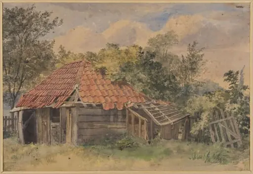 Landscape with Shed
