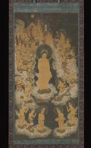 阿弥陀聖衆来迎図 |Welcoming Descent of Amida and Bodhisattvas