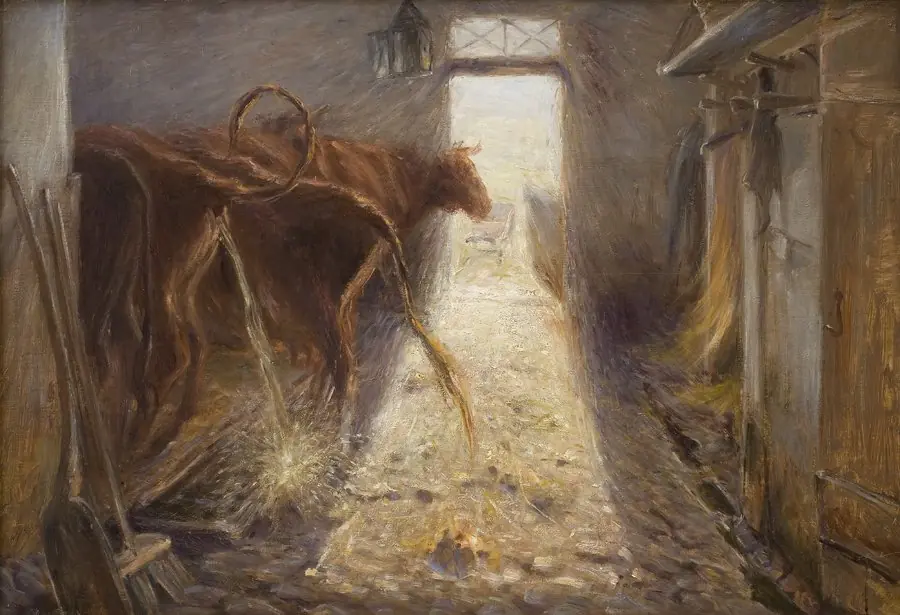 Cowshed on the Island of Saltholm