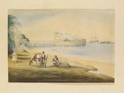 View of the Sea Castle (Sidon)