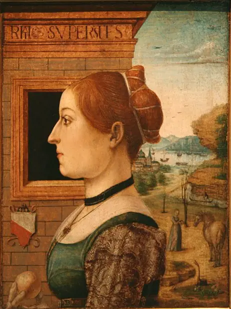 Portrait of a Woman, possibly Ginevra d'Antonio Lupari Gozzadini