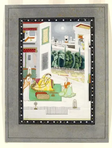 Prositapatika Nayika
