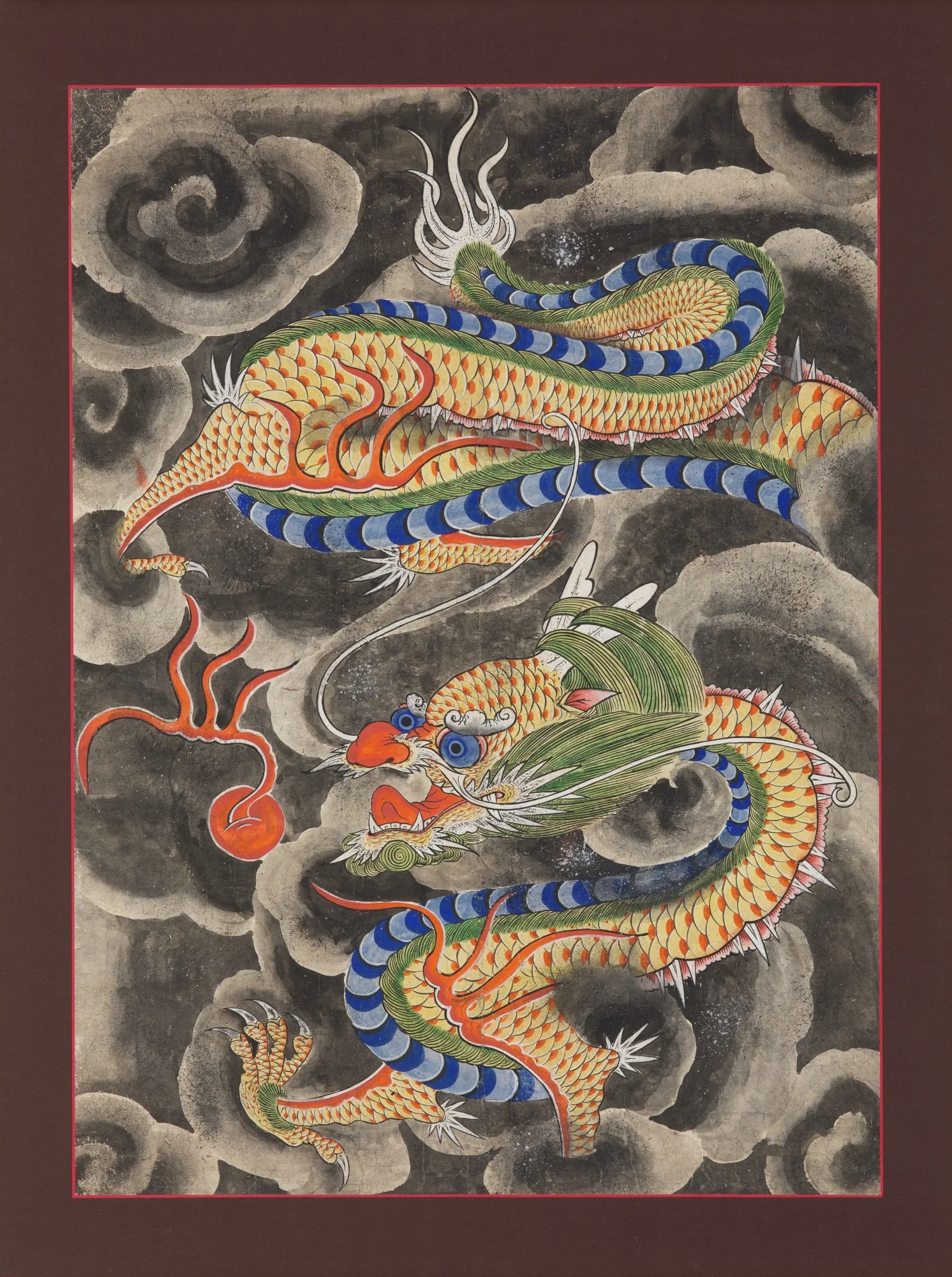 Dragon Amid Clouds